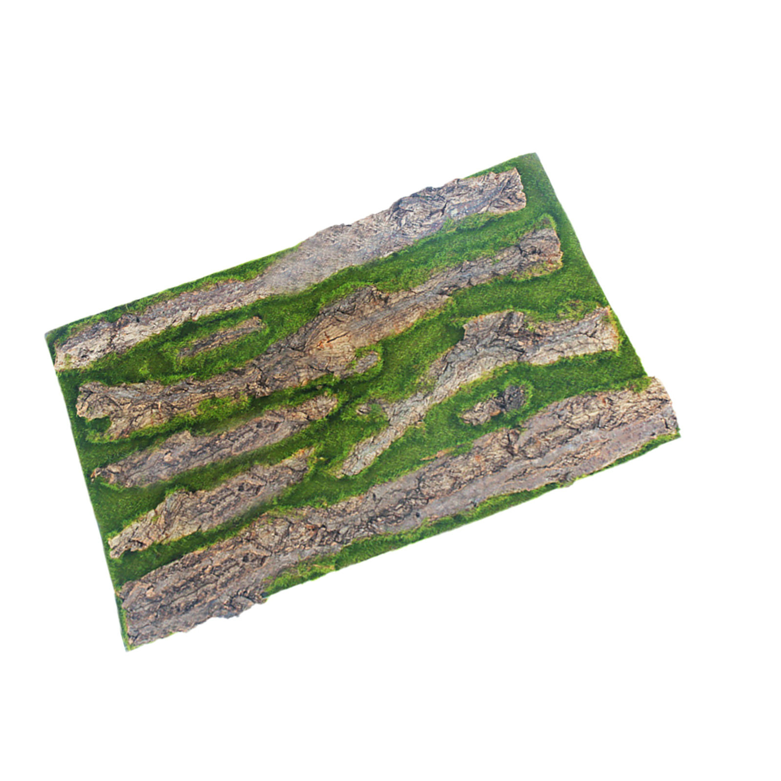 Aquarium Moss - 3D Aquarium Hintergrundplatte mit Simulierter Rinde
