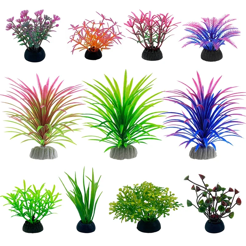 Aquarium Plants Live - PVC Aquarium dekorative Simulation künstliche Blätter