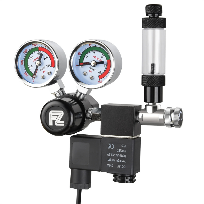 Aquarium Liquid Carbon - Fzone Einstufige Big Gauge Co2 Regler