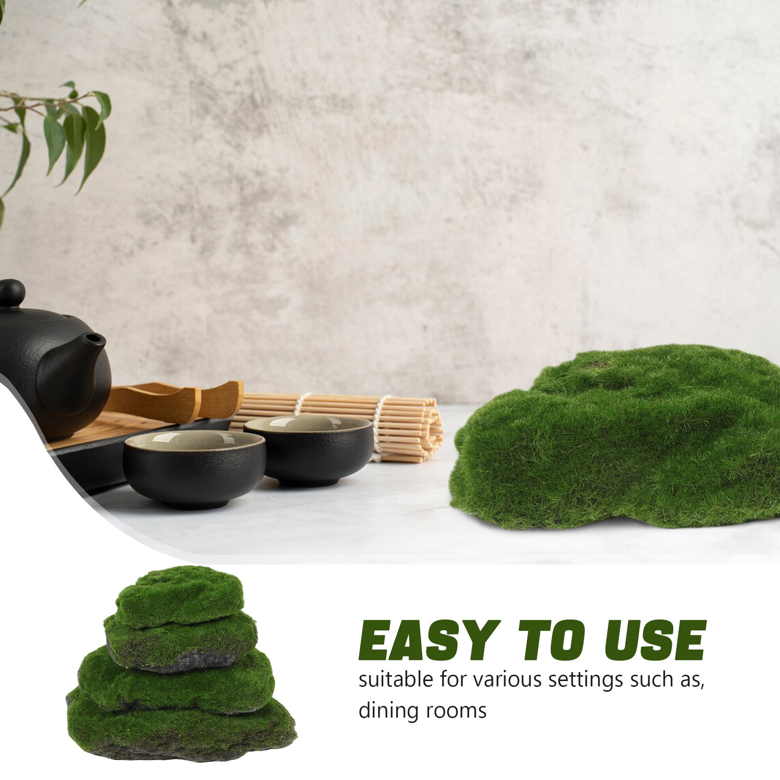 4 Stück dekorative Kunstmosses – Aquarium Moss Bewertung und Preis