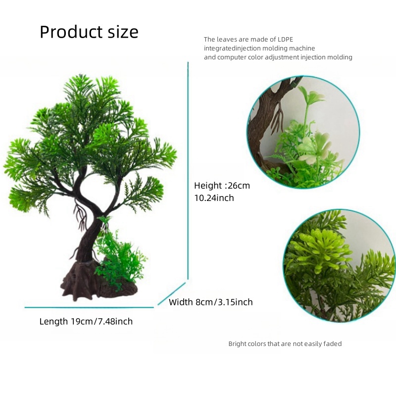 Aquarium-Deko-Pflanzen, künstl – Live Plant Aquarium Bewertung und Preis