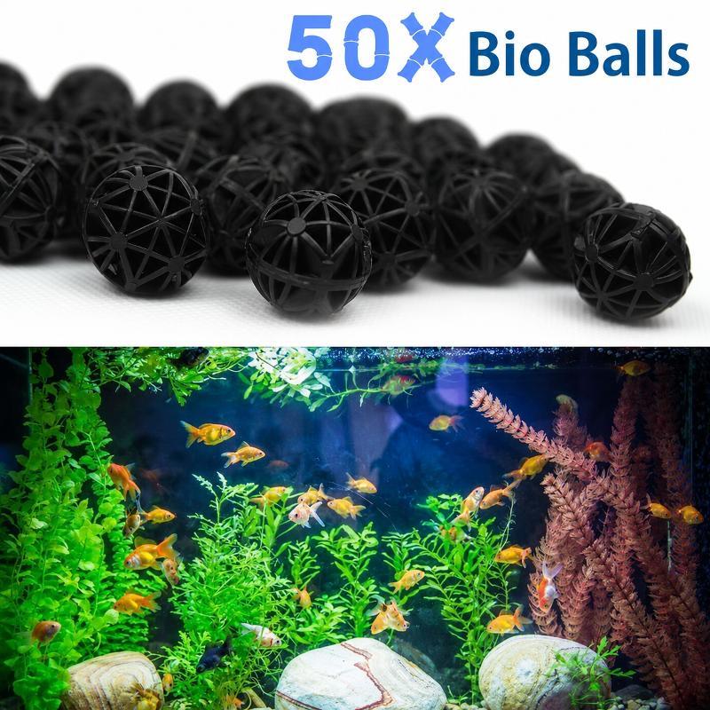 50 Stück 16mm Aquarium Bio-Fil – Planted Aquarium Cleaning Bewertung und Preis