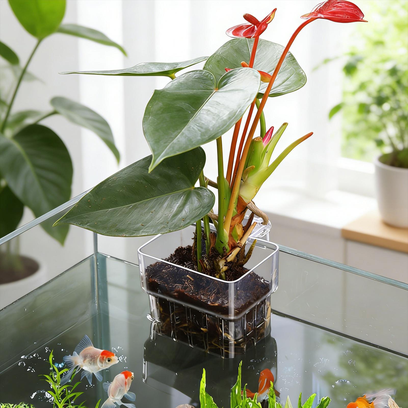 Aquarium-Pflanzenkorb Transpar – Plant Aquarium Pot Bewertung und Preis
